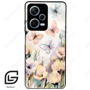 قاب گوشی شیائومی ردمی نوت 12 پرو (Redmi Note 12 Pro 5g ) طرح پروانه کد 2803