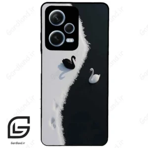 قاب گوشی شیائومی ردمی نوت 12 پرو (Redmi Note 12 Pro 5g ) طرح قو کد 2804