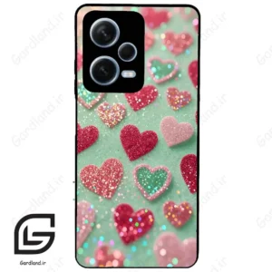 قاب گوشی شیائومی ردمی نوت 12 پرو (Redmi Note 12 Pro 5g ) طرح قلب کد 2812