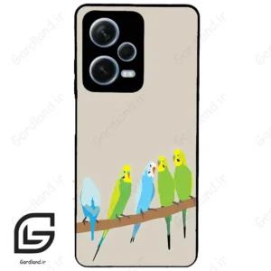 قاب گوشی شیائومی ردمی نوت 12 پرو (Redmi Note 12 Pro 5g ) طرح پرنده کد 2818
