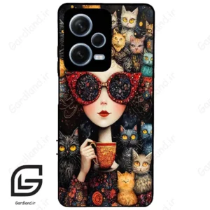 قاب گوشی شیائومی ردمی نوت 12 پرو (Redmi Note 12 Pro 5g ) طرح دخترانه کد 2829