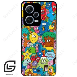 قاب گوشی شیائومی ردمی نوت 12 پرو (Redmi Note 12 Pro 5g ) طرح شخصیت کد 2856