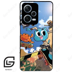 قاب گوشی شیائومی ردمی نوت 12 پرو (Redmi Note 12 Pro 5g ) طرح گامبال کد 2857