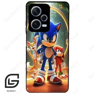 قاب گوشی شیائومی ردمی نوت 12 پرو (Redmi Note 12 Pro 5g ) طرح سونیک کد 2861