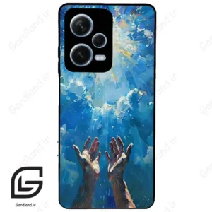قاب گوشی شیائومی ردمی نوت 12 پرو (Redmi Note 12 Pro 5g ) طرح دعا کد 2930