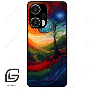 قاب گوشی شیائومی ردمی نوت 12 توربو (Redmi Note 12 Turbo ) طرح طبیعت کد 2002