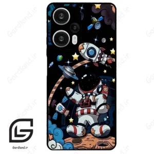 قاب گوشی شیائومی ردمی نوت 12 توربو (Redmi Note 12 Turbo ) طرح فضانورد کد 2007