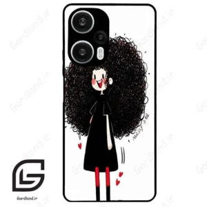 قاب گوشی شیائومی ردمی نوت 12 توربو (Redmi Note 12 Turbo ) طرح دخترانه کد 2031