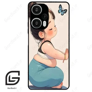 قاب گوشی شیائومی ردمی نوت 12 توربو (Redmi Note 12 Turbo ) طرح دخترانه کد 2032