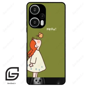 قاب گوشی شیائومی ردمی نوت 12 توربو (Redmi Note 12 Turbo ) طرح دخترانه کد 2044