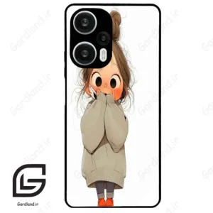 قاب گوشی شیائومی ردمی نوت 12 توربو (Redmi Note 12 Turbo ) طرح دخترانه کد 2054