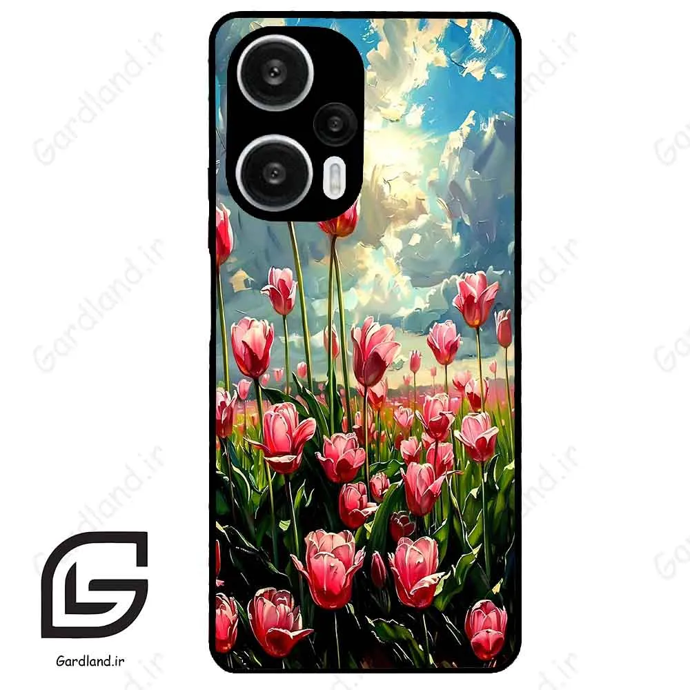 قاب گوشی شیائومی ردمی نوت 12 توربو (Redmi Note 12 Turbo ) طرح گل کد 2055