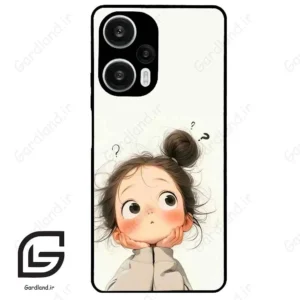 قاب گوشی شیائومی ردمی نوت 12 توربو (Redmi Note 12 Turbo ) طرح دخترانه کد 2056
