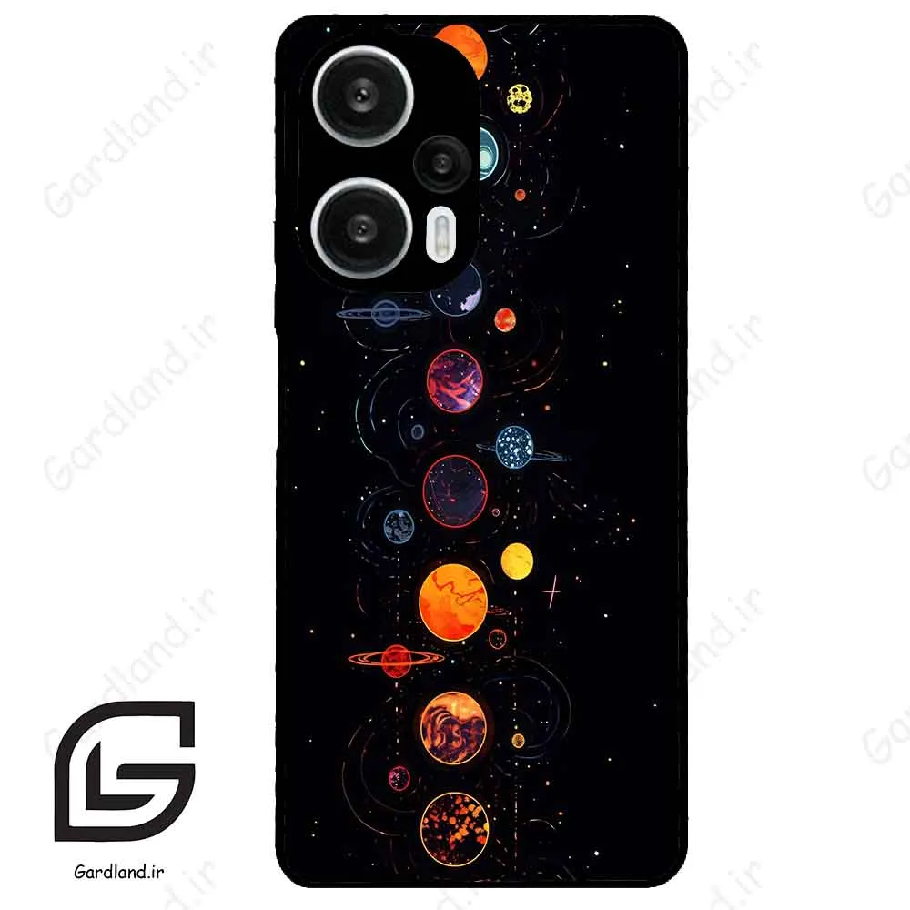 قاب گوشی شیائومی ردمی نوت 12 توربو (Redmi Note 12 Turbo ) طرح کهکشان کد 2062