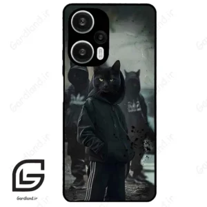 قاب گوشی شیائومی ردمی نوت 12 توربو (Redmi Note 12 Turbo ) طرح گربه کد 2091