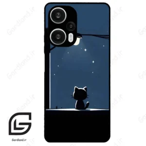 قاب گوشی شیائومی ردمی نوت 12 توربو (Redmi Note 12 Turbo ) طرح گربه کد 2098
