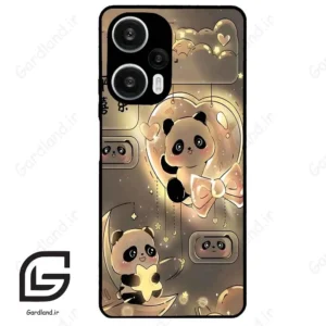 قاب گوشی شیائومی ردمی نوت 12 توربو (Redmi Note 12 Turbo ) طرح پاندا کد 2100