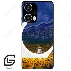 قاب گوشی شیائومی ردمی نوت 12 توربو (Redmi Note 12 Turbo ) طرح ماه کد 2125