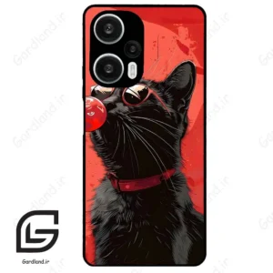 قاب گوشی شیائومی ردمی نوت 12 توربو (Redmi Note 12 Turbo ) طرح گربه کد 2131