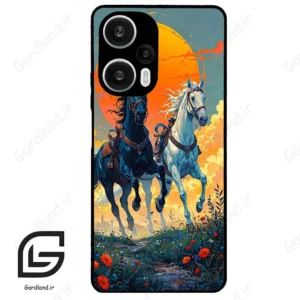 قاب گوشی شیائومی ردمی نوت 12 توربو (Redmi Note 12 Turbo ) طرح اسب کد 2170