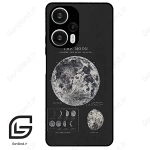 قاب گوشی شیائومی ردمی نوت 12 توربو (Redmi Note 12 Turbo ) طرح ماه کد 2175
