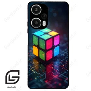 قاب گوشی شیائومی ردمی نوت 12 توربو (Redmi Note 12 Turbo ) طرح مکعب کد 2222