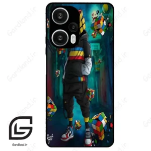 قاب گوشی شیائومی ردمی نوت 12 توربو (Redmi Note 12 Turbo ) طرح مکعب کد 2229