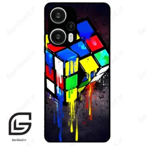 قاب گوشی شیائومی ردمی نوت 12 توربو (Redmi Note 12 Turbo ) طرح مکعب کد 2236
