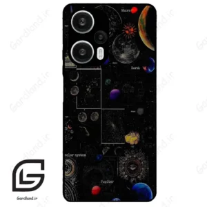 قاب گوشی شیائومی ردمی نوت 12 توربو (Redmi Note 12 Turbo ) طرح فضانورد کد 2308