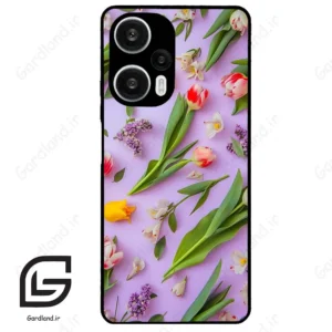 قاب گوشی شیائومی ردمی نوت 12 توربو (Redmi Note 12 Turbo ) طرح گل کد 2320