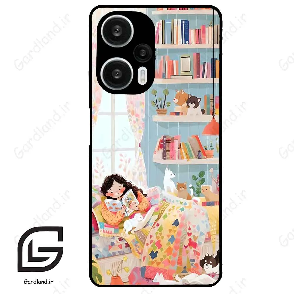قاب گوشی شیائومی ردمی نوت 12 توربو (Redmi Note 12 Turbo ) طرح دخترانه کد 2325