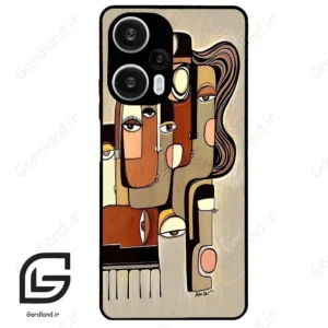 قاب گوشی شیائومی ردمی نوت 12 توربو (Redmi Note 12 Turbo ) طرح خانومی کد 2334