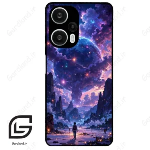 قاب گوشی شیائومی ردمی نوت 12 توربو (Redmi Note 12 Turbo ) طرح ماه کد 2343