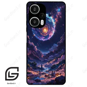 قاب گوشی شیائومی ردمی نوت 12 توربو (Redmi Note 12 Turbo ) طرح ماه کد 2344