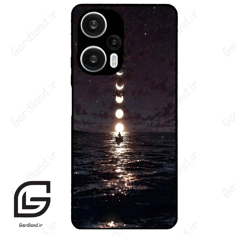 قاب گوشی شیائومی ردمی نوت 12 توربو (Redmi Note 12 Turbo ) طرح ماه کد 2353