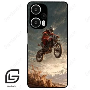 قاب گوشی شیائومی ردمی نوت 12 توربو (Redmi Note 12 Turbo ) طرح موتورسوار کد 2369
