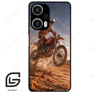 قاب گوشی شیائومی ردمی نوت 12 توربو (Redmi Note 12 Turbo ) طرح موتورسوار کد 2370