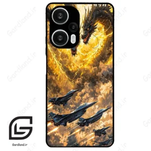 قاب گوشی شیائومی ردمی نوت 12 توربو (Redmi Note 12 Turbo ) طرح گودزیلا کد 2377