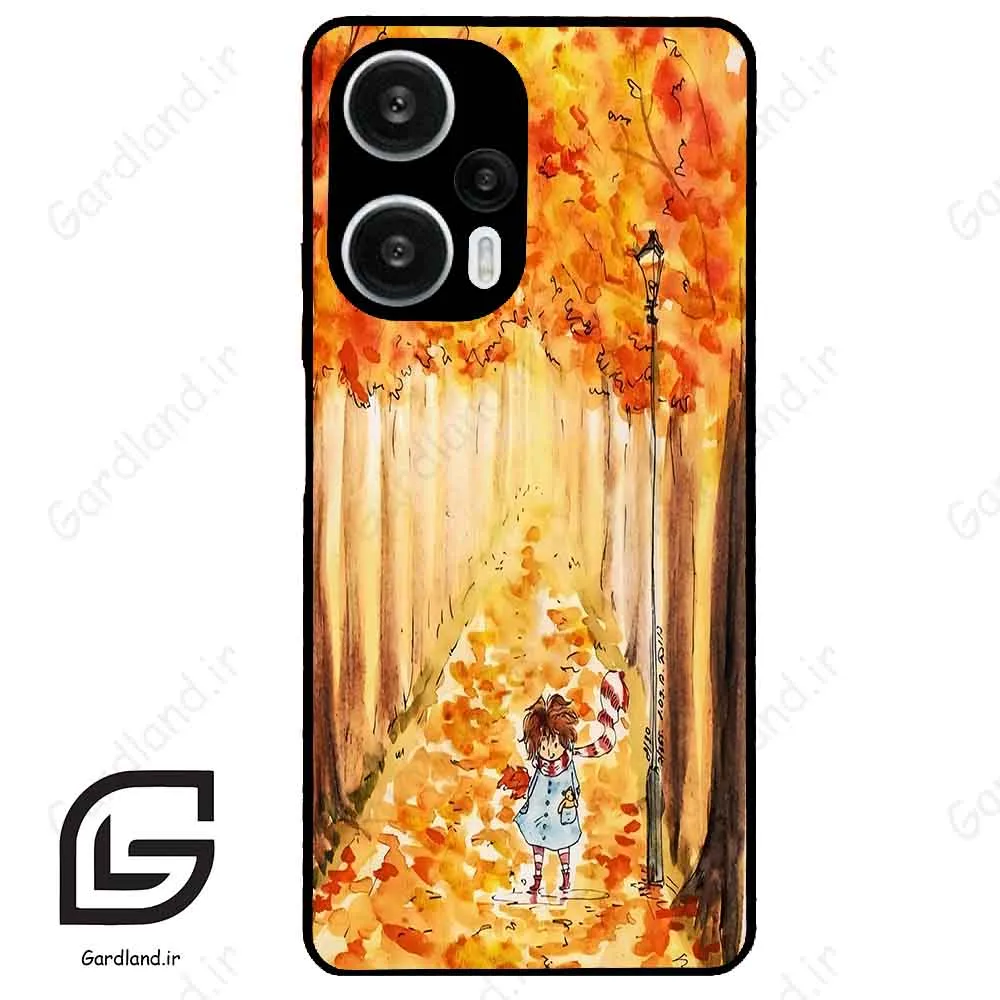 قاب گوشی شیائومی ردمی نوت 12 توربو (Redmi Note 12 Turbo ) طرح پاییزی کد 2386