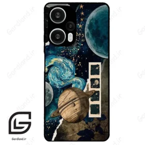 قاب گوشی شیائومی ردمی نوت 12 توربو (Redmi Note 12 Turbo ) طرح کهکشان کد 2401
