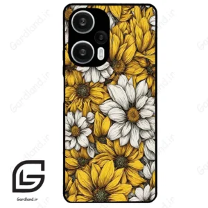 قاب گوشی شیائومی ردمی نوت 12 توربو (Redmi Note 12 Turbo ) طرح گل کد 2402