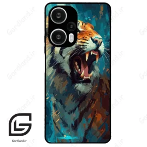 قاب گوشی شیائومی ردمی نوت 12 توربو (Redmi Note 12 Turbo ) طرح ببر کد 2409