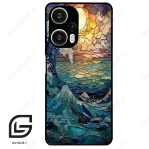 قاب گوشی شیائومی ردمی نوت 12 توربو (Redmi Note 12 Turbo ) طرح موج کد 2413