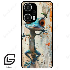قاب گوشی شیائومی ردمی نوت 12 توربو (Redmi Note 12 Turbo ) طرح مارمولک کد 2414