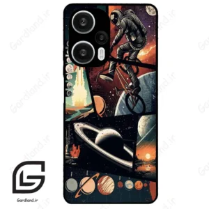 قاب گوشی شیائومی ردمی نوت 12 توربو (Redmi Note 12 Turbo ) طرح فضانورد کد 2415