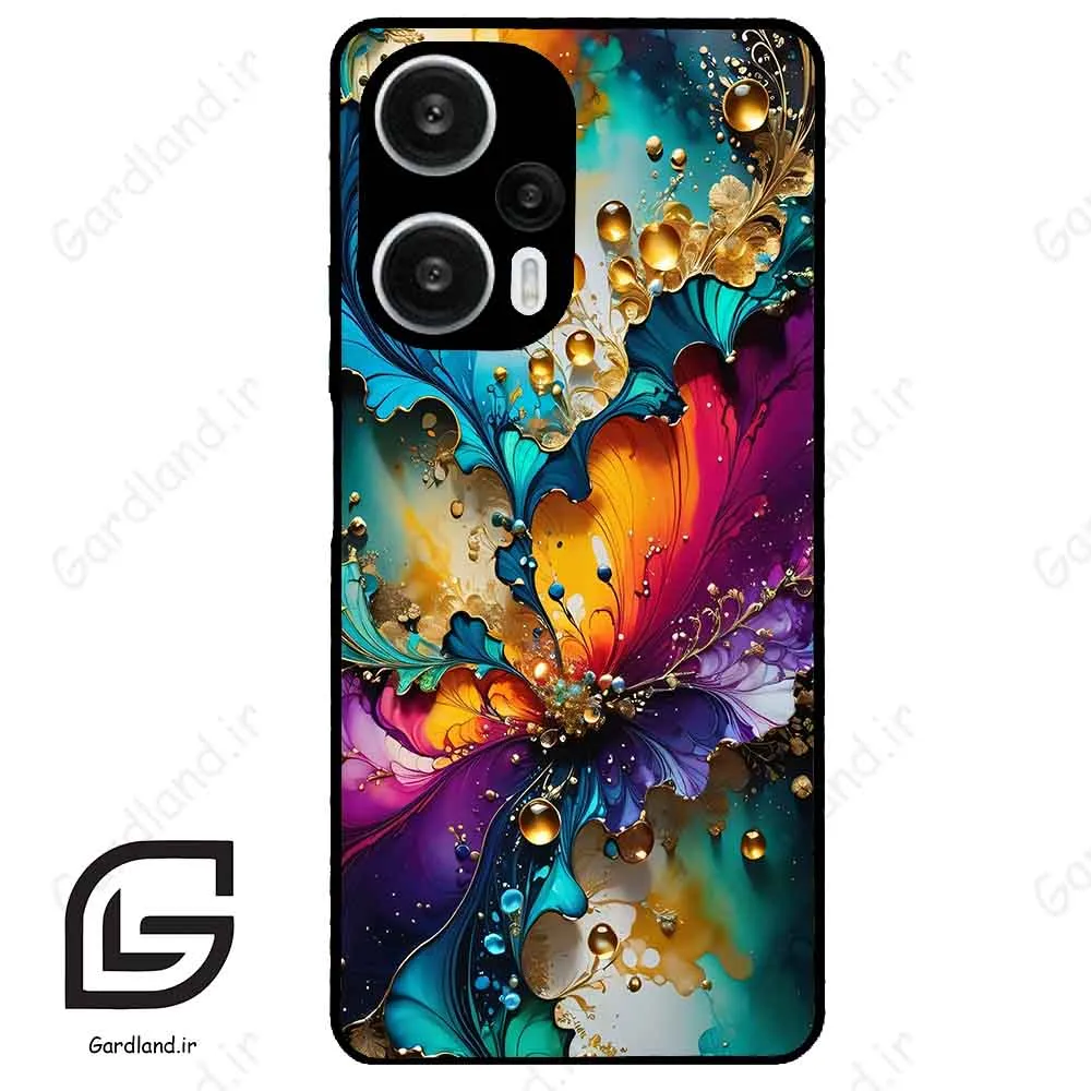 قاب گوشی شیائومی ردمی نوت 12 توربو (Redmi Note 12 Turbo ) طرح ابرنگی کد 2447