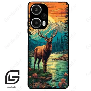 قاب گوشی شیائومی ردمی نوت 12 توربو (Redmi Note 12 Turbo ) طرح گوزن کد 2471
