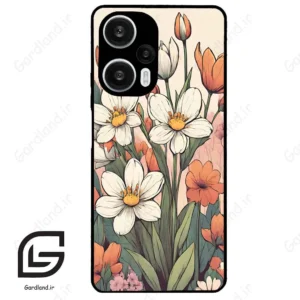 قاب گوشی شیائومی ردمی نوت 12 توربو (Redmi Note 12 Turbo ) طرح گل کد 2475