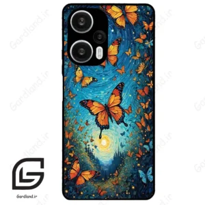 قاب گوشی شیائومی ردمی نوت 12 توربو (Redmi Note 12 Turbo ) طرح پروانه کد 2479