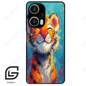 قاب گوشی شیائومی ردمی نوت 12 توربو (Redmi Note 12 Turbo ) طرح ببر کد 2480